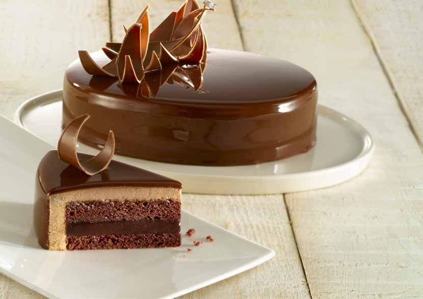 The Ultimate Chocolate Cake Composition For 3 cakes of 16 cm 1. Biscuit 2. Creamy 3. mousse 4. Glaze Mousse Bavarois Neutral Carat Coverlux Chantypak 2 75 g 2 375 g Boil the.