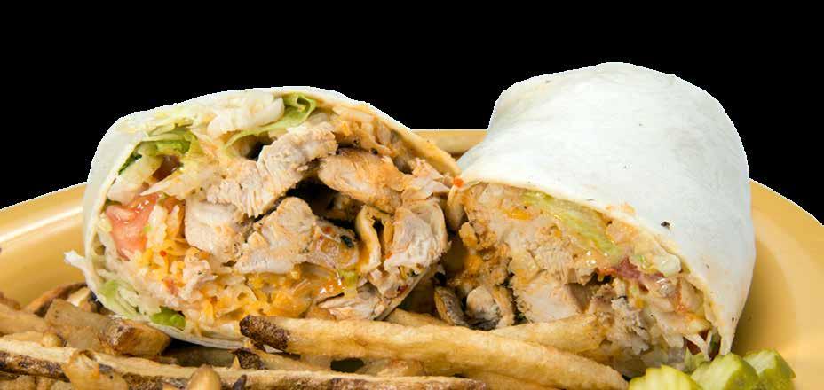 Paninis & Wraps All paninis or wraps served with your choice of fresh cut fries, cole slaw, applesauce, chips.