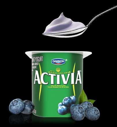 EXAMPLES OF FOOD LABELS ACTIVIA Blueberry Yogurt
