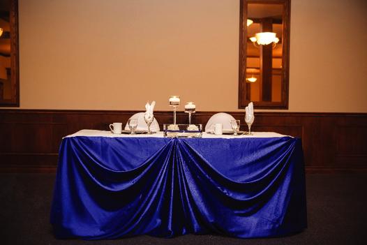 Fresh Look Design: - Chair Covers with a coloured sash - Head Table - Choice of Cinderella Sheer