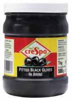 Case Size Format EAN ITF SO190 Crespo Pitted Black Olives 3