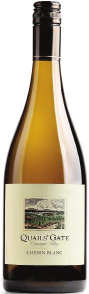 2017 CHENIN BLANC From its Loire Valley origins in France, to the Okanagan Valley, this white grape has flourished on our estate for more than 20 years and is always highly sought after.