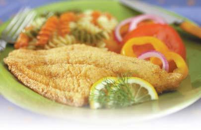 Signature Recipe Flavored with real bacon House-Made Buttermilk Cornbread Southern Fried Catfish Fillets 16 oz. pkg.