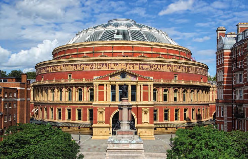 Opened in 1871, the Royal Albert Hall is one of London's most iconic music venues and tourist attractions.