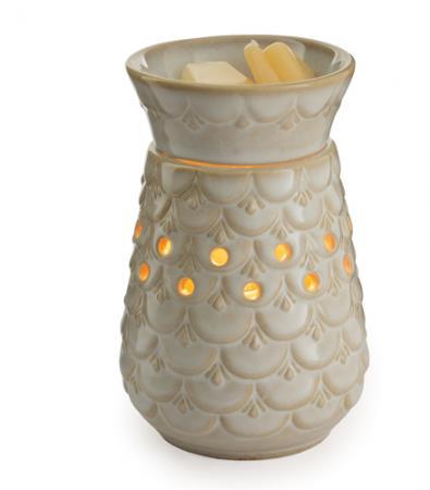 MIDSIZE WARMERS French Garden $23 Insignia $18 Scalloped