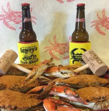 99 Snow & Shrimp Combo: 2 Snow Crab Clusters, 1 lb. Steamed Spiced Shrimp, and choice of 2 sides 39.