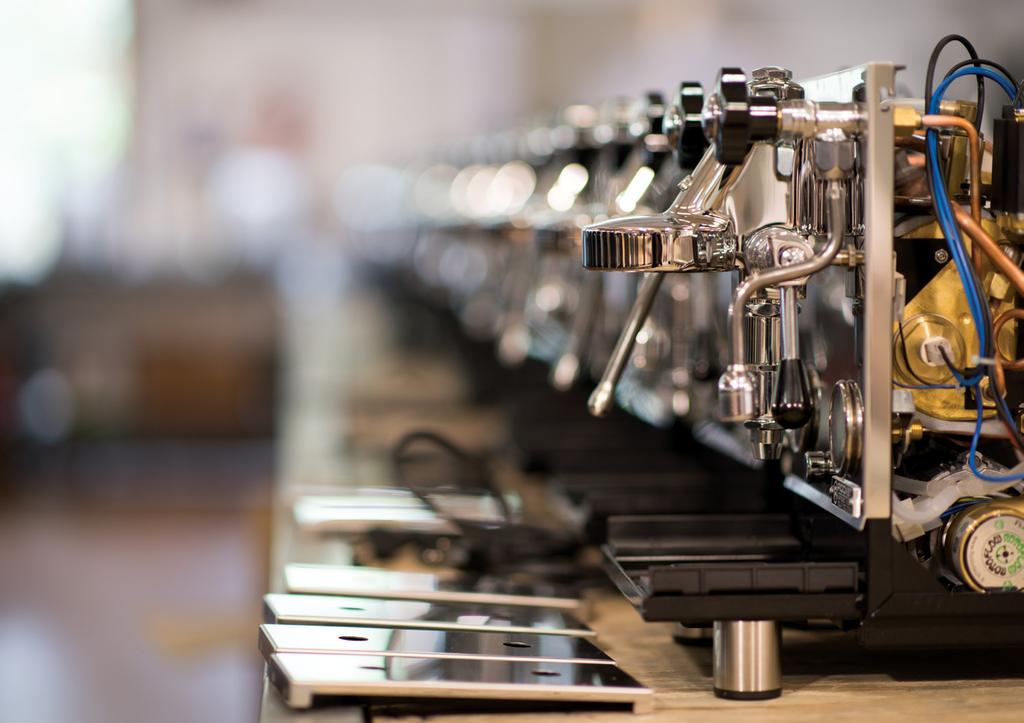 HANDMADE IN ITALY ROCKET ESPRESSO Rocket Espresso produces the finest espresso machines in the tradition of Fatto a Mano translated to, made by hand.