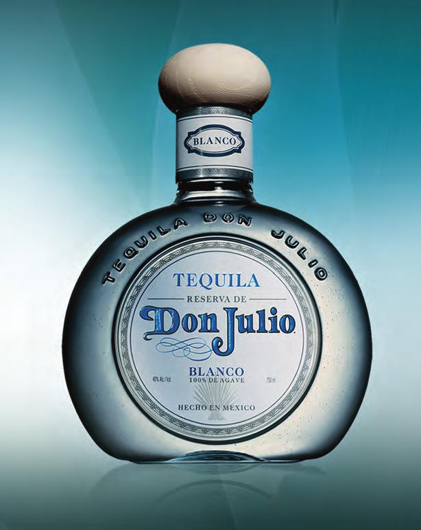DON JULIO BLANCO Its history is a unique story of Don Julio s lifetime work of over 60 years to develop a suave tequila that could better any other international super-premium spirit.