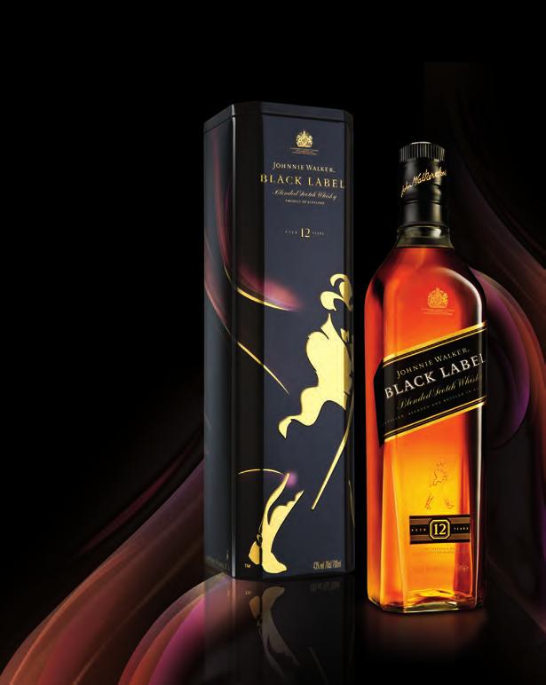 JOHNNIE WALKER BLACK LABEL LIMITED EDITION Johnnie Walker will be the Gift of Choice to mark and celebrate all milestones and achievements.