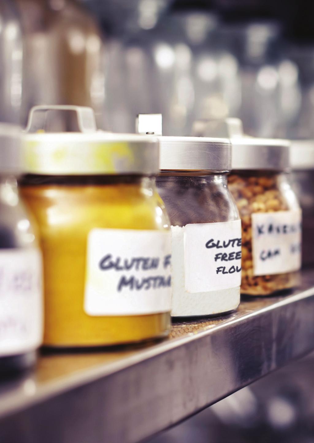 Storage Did you know 75% of diners fear cross contamination in the kitchen 6? Make sure your kitchen isn't one of them. The first step is to properly store gluten-free ingredients.