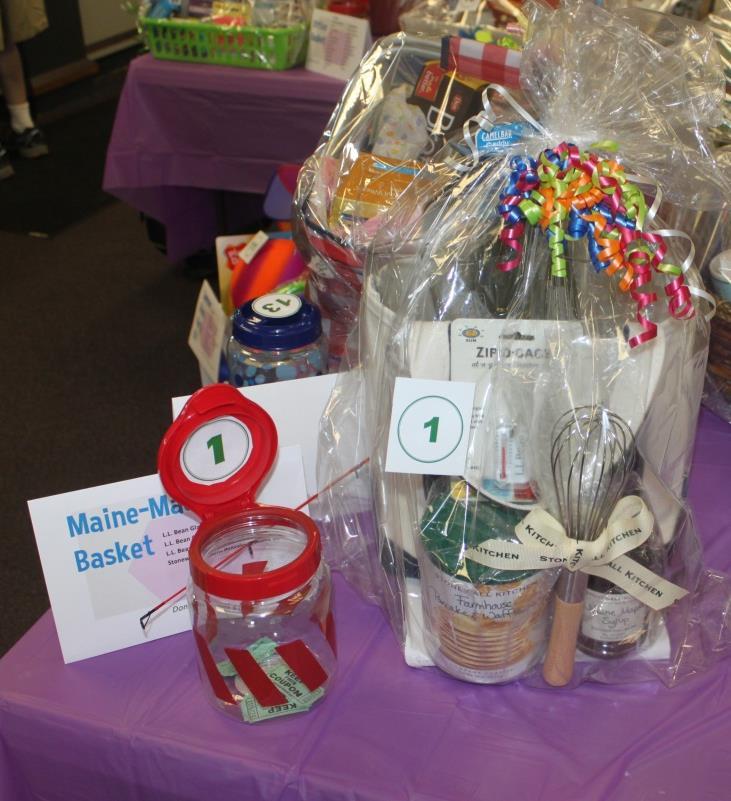 #1 Maine-Made Basket - Filled with items from our great State! Donated by First Choice Printing L.