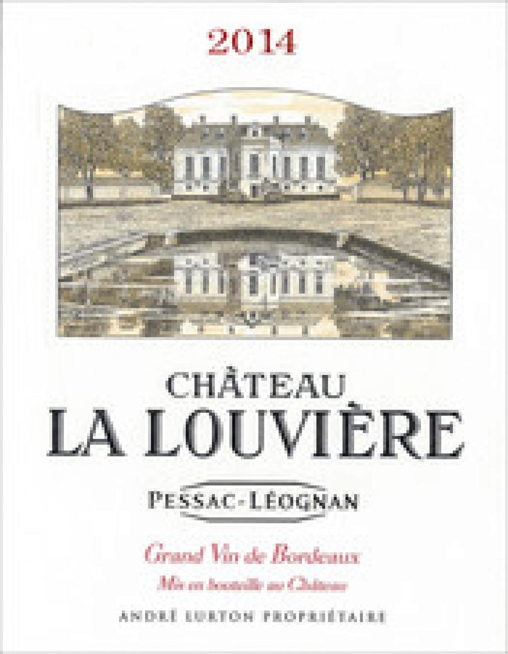 Vintage 2014 Appellation : Pessac-Léognan Wine style : Full and Complex Weather : Winter and spring were very mild, but the summer of 2014 did not live up to our expectations: it rained heavily in