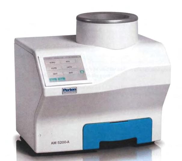 grain sample to determine the condition of