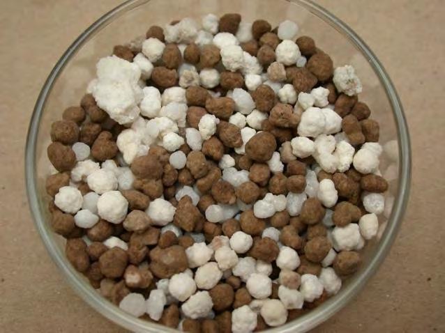 Grading Factors Fertilizer Pellets Fertilizer pellets Typically either small, round and white or irregular shaped