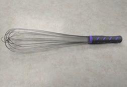 A whisk adds air to a mixture (known as