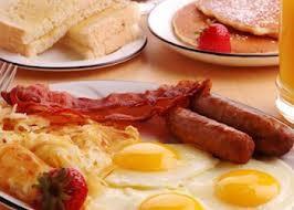(GF ) Gluten Friendly Items Noted by (GF) 1.00 Up Charge Proudly Serving Farmland Sausage Links & Ham Egg Substitute Available $.