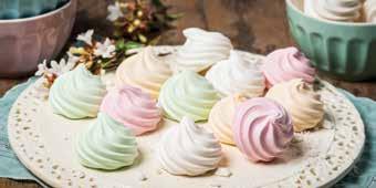 Packed as shown Meringues: 12 months at room temperature Vol Au Vents: 6 months at room temperature CODE C5ON 50 SERVES LARGE BIRDS NESTS 74MM DIAMETER X 40MM HIGH CODE CNOR 8 SERVES