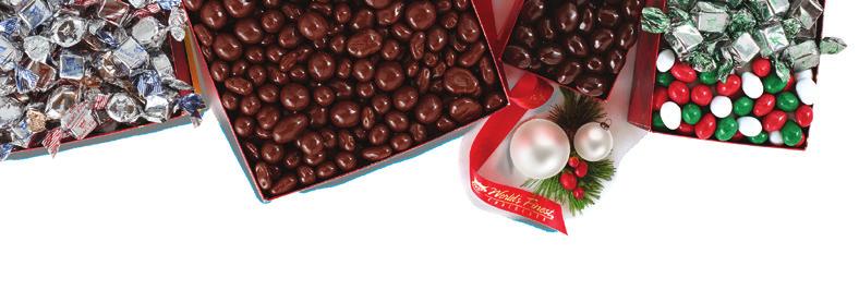 Filled with a multitude of sweet and salty chocolate treats. There is plenty to share and something for everyone.