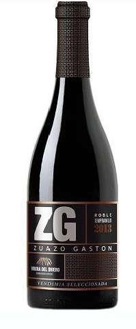 BODEGAS ROBLE DO RIBERA DEL DUERO Varietals: 100% TEMPRANILLLO. ZG Roble is a wine made exclusively fromtempranillo grapes, in calcareous clay slopes at an average altitude of 800 meters.