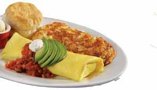 chicken, onion, bell pepper, tomato, smothered cheddar jack cheese and topped with 2 eggs your way and avocado slices PHILLY STEAK SKILLET 9 99 A skillet filled with hashbrowns, topped with grilled