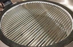 Grate with Both Sections Inserted Investment Cast 304 Stainless