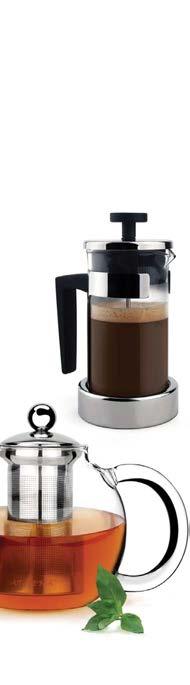 piece is carefully mouth blown by a skillful craftsman. French Press GCP-01.100/ 1L Lexi French Press GCP-01.
