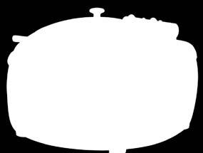 Round Chafing Dish - w/ Glass Lid - Optional 36cm Food Pan 6.1 Ltr.