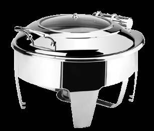 A 1060 GR A 1060 GR with Stand I A 1060 GR with Stand II - Round Chafing Dish - Round Chafing Dish with Stand -