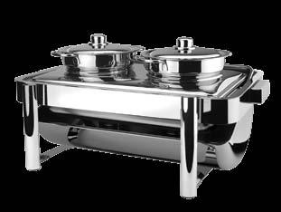 Station with Tubular Legs P 811-2 GN 1/1 Food pan 9.
