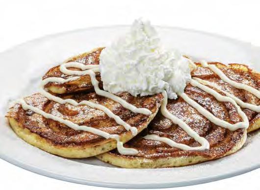 FAMOUS Buttermilk PANCAKES Made with our original recipe. 9.