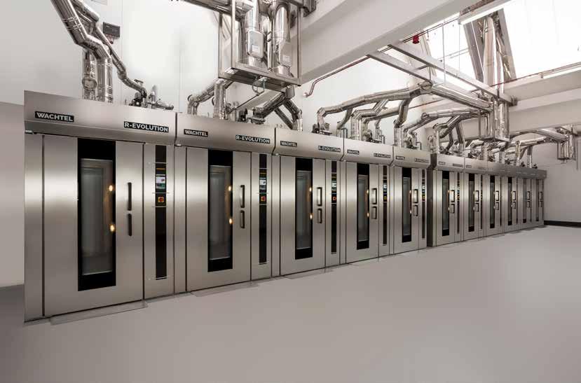 WACHTEL makes the difference: Innovative solutions for outstanding bakers Sophisticated technology "Made in Germany", high energy efficiency and better baking results this is how we ensure the
