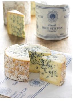 Cropwell Bishop Stilton Long known as the King of Cheeses, Stilton is a blue veined cheese made with local pasteurised cows milk.