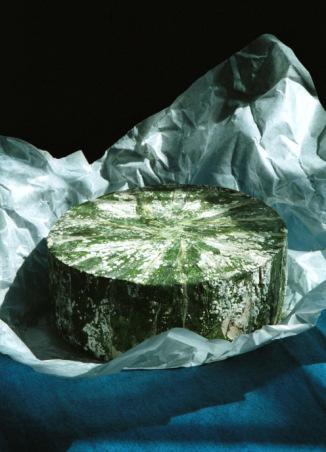 Garlic Yarg Wild Garlic Yarg Cheese is made by hand in open vats on a farm in West Cornwall.