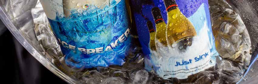 12 Ice Breaker Labels with AquaLoc 100 Waterproof Adhesive Conclusions Ice Breaker Labels redefine beverage label performance in every measurable way Following our new more rigorous test protocols,