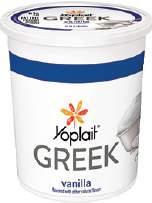BETTER SUBSTITUTE YOPLAIT IS THE FOODSERVICE SHARE LEADER Yoplait is the #1 selling yogurt brand in Foodservice 5.
