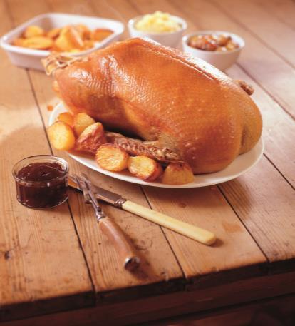 Peachcroft Farm Free Range Geese Spoil your family this Christmas and present them with a succulent tasting goose.