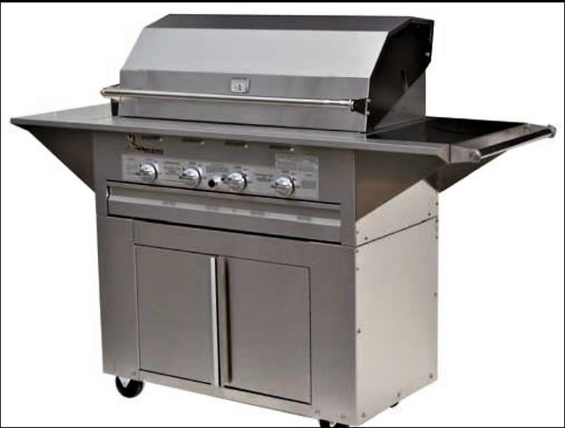 Fast start-up from independently controlled 12,000 BTU burners ensure professional cooking results.
