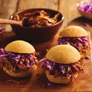 CHIPOTLE SLOW COOKER PULLED PORK 10 servings Prep Time: 10 minutes Cook Time: 8 hours INGREDIENTS 3 lb (1.