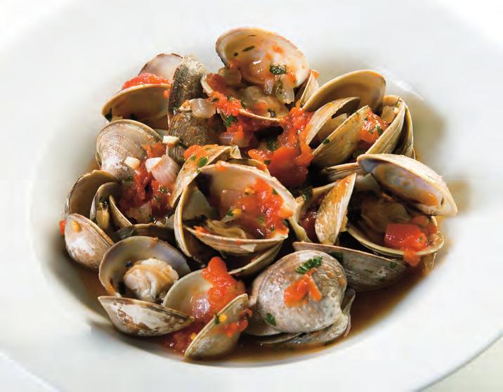 508 CHAPTER 5 COOKING FISH AND SHELLFISH Zuppa di Vongole PORTIONS: 6 5 lb 7 kg Small clams, such as littlenecks pt 500 ml Water.
