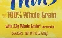 Step 4: There is still a chance this is a 100% whole grain product. You must check the ingredients label. All of the grain ingredients must be whole grain.