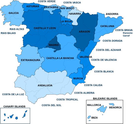 Spain in Figures Concentration of
