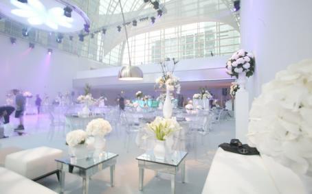 floor, can accommodate up to 120 guests seated