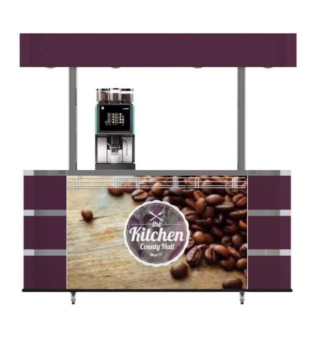 COFFEE 2 GO mobile coffee cart standard specifications Compact Model Product Code: CGC350 Overview Product Guide Mild steel metal