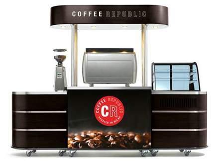 COFFEE 2 GO / Options available - Modular 2 Product Code: CGM950CU COFFEE 2 GO modular coffee cart system Our unique modular café system with