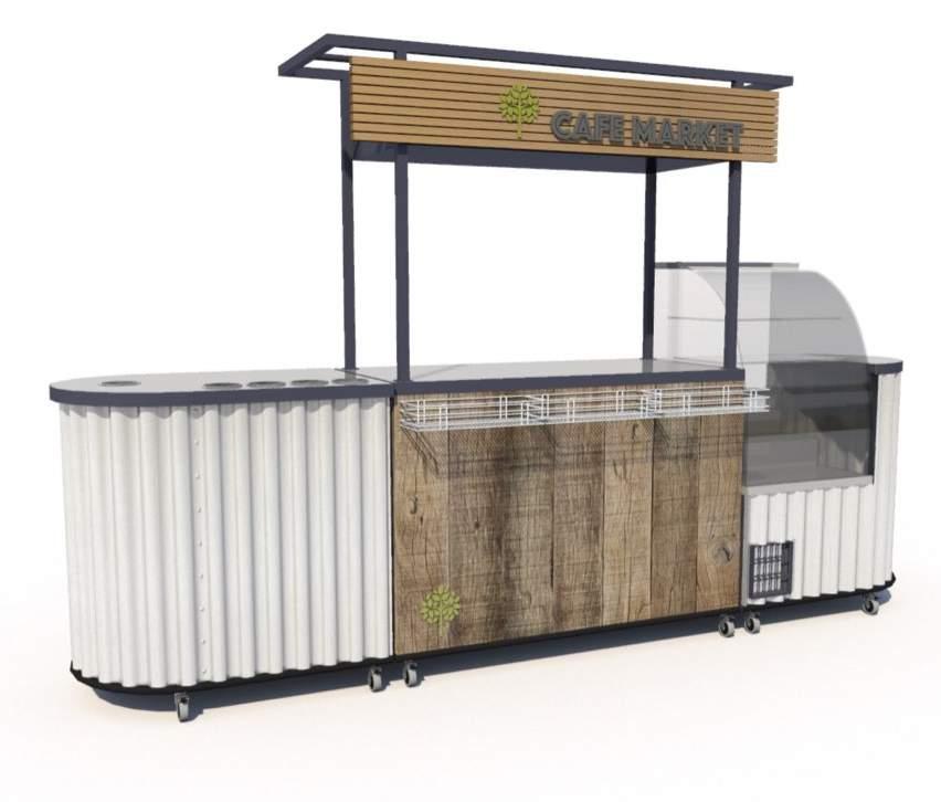 CAFE MARKET / Options available - Modular Product Code: CCMCU Overview Product Guide