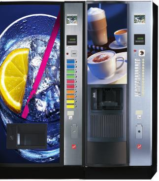 in combination with Sielaff cold drink machines, combi machines and