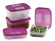 Fast, efficient freezing and thawing Organize your freezer with stackable Freezer Mates containers.