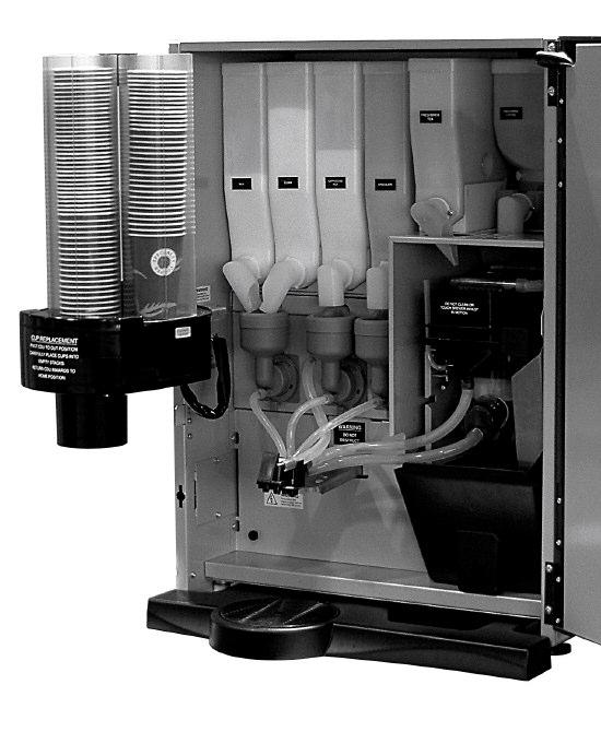 1.5 Internal Features 1 2 3 14 4 13 5 12 11 10 6 9 8 7 N.B. Photograph shows Genesis double freshbrew machine Key: 1. Instant Ingredient Canister 8. Waste Tray Grille 2. Freshbrew Tea Canister 9.