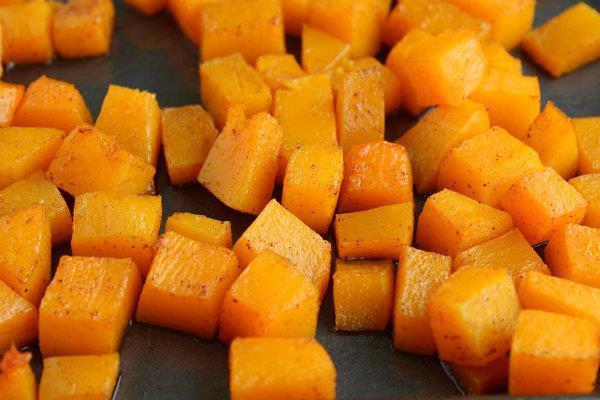 Spiced Sweet Squash 1 tbs butter or buttery spread 1 tbs brown sugar ½ tsp