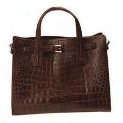 Comfortable and durable, crocodile leather goods radiate energy from the millions of years the